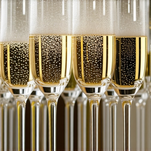 The math behind the perfect champagne tower