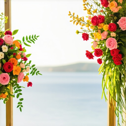The problem with using seasonal flowers for destination weddings