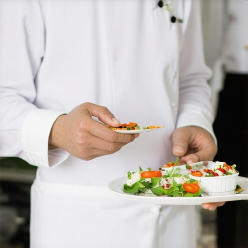 Servers in formal attire serving drinks at a high-end wedding