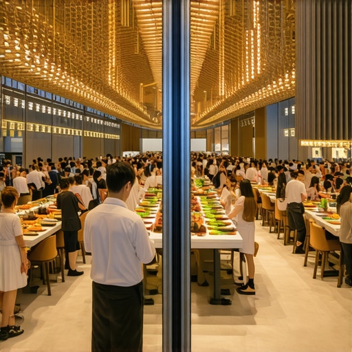 Why Your Buffet Needs Two Entrée Tunnels to Prevent Lines