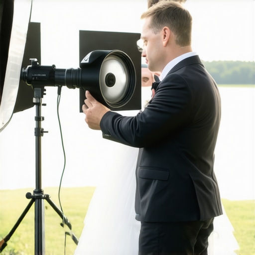 Why Your Wedding Photos Need a Dedicated Lighting Assistant