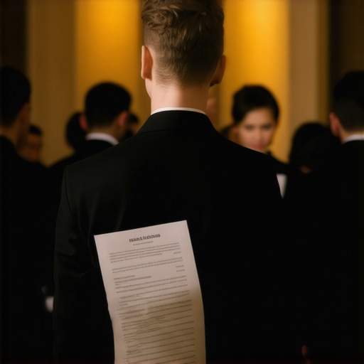A professional catering team being briefed by their lead about the event script and silent periods.