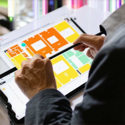 Event planner using digital software to optimize server traffic and table layouts