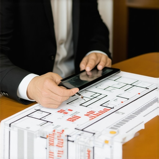 Digital Floor Plan Modeling for Corporate Events Event planner using digital twin software to optimize corporate event flow and acoustics