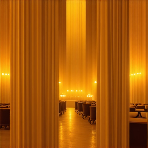 How to Use Drapery to Make a Massive Ballroom Feel Intimate