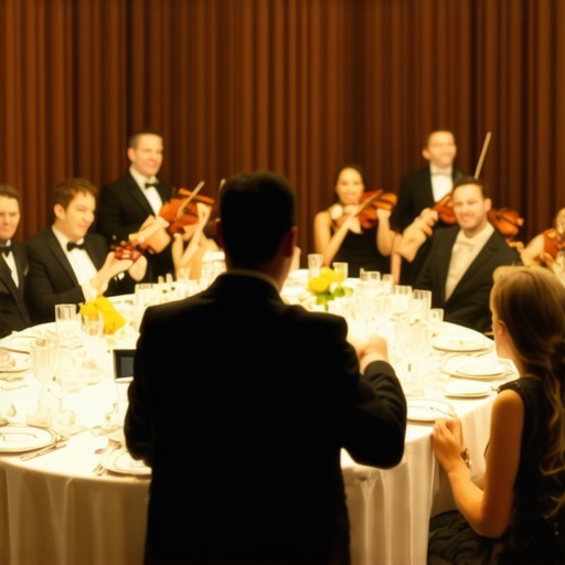 How to coordinate a surprise performance without tipping off the guests