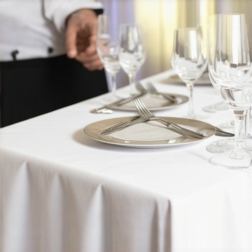 How to train temporary server staff on high-end table manners