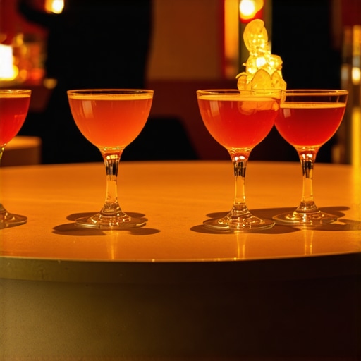 High-top cocktail tables at a luxury corporate event for better networking flow