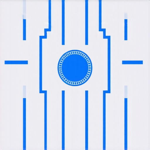 A top-down view of an event layout showing clear service paths and table spacing for server safety.