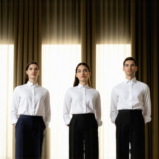 Expert catering staff providing high-end service at a corporate event.