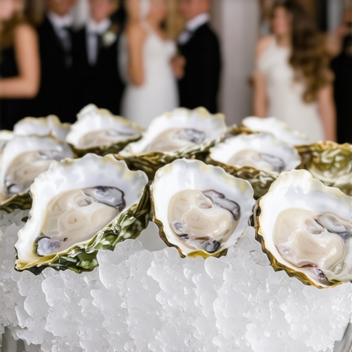 The danger of serving raw oysters at a high-volume wedding