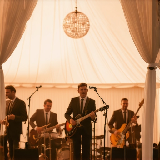 The reason your wedding band sounds muffled in a tent