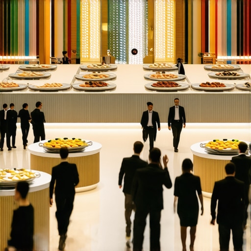 The secret to managing a 1,000-person conference buffet without a stampede