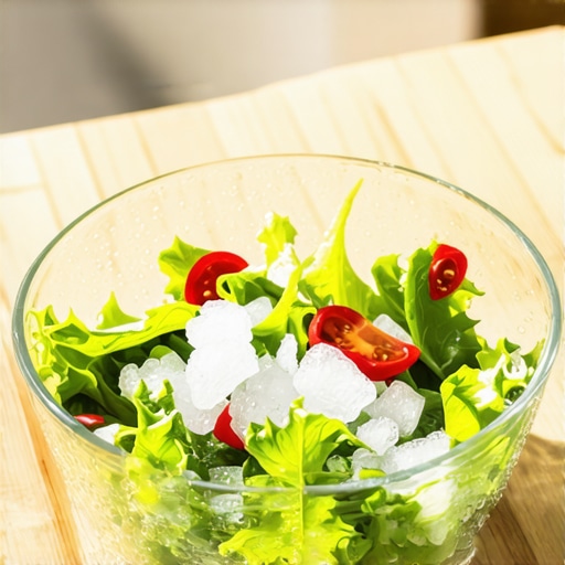 The trick to serving cold salads on a humid summer afternoon