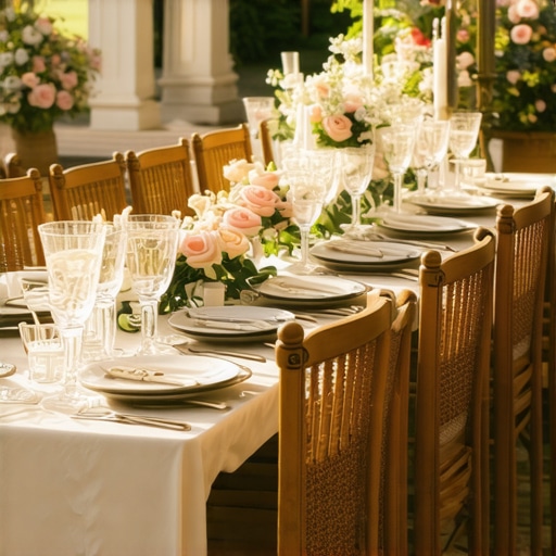 Why Mismatched Chairs Actually Work for Luxury Garden Weddings