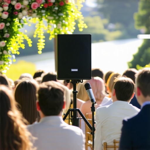 Why You Should Never Skimp on the Acoustics for Outdoor Ceremonies