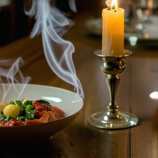 Why You Should Never Use Scented Candles on a Dinner Table